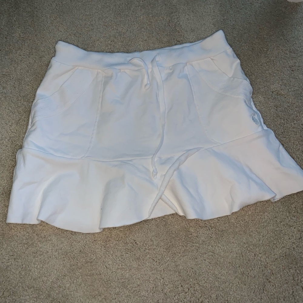 Lucy Love White Tennis Skirt